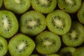 Background cut kiwi Royalty Free Stock Photo